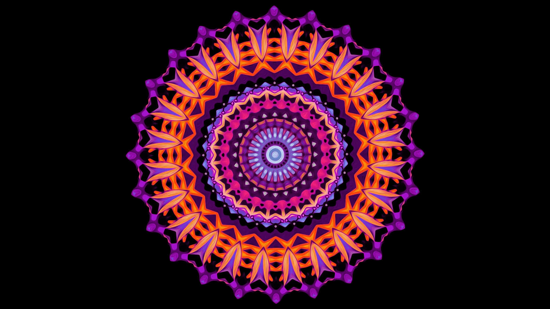 Vibrant Mandala Pattern.jpg Wallpaper