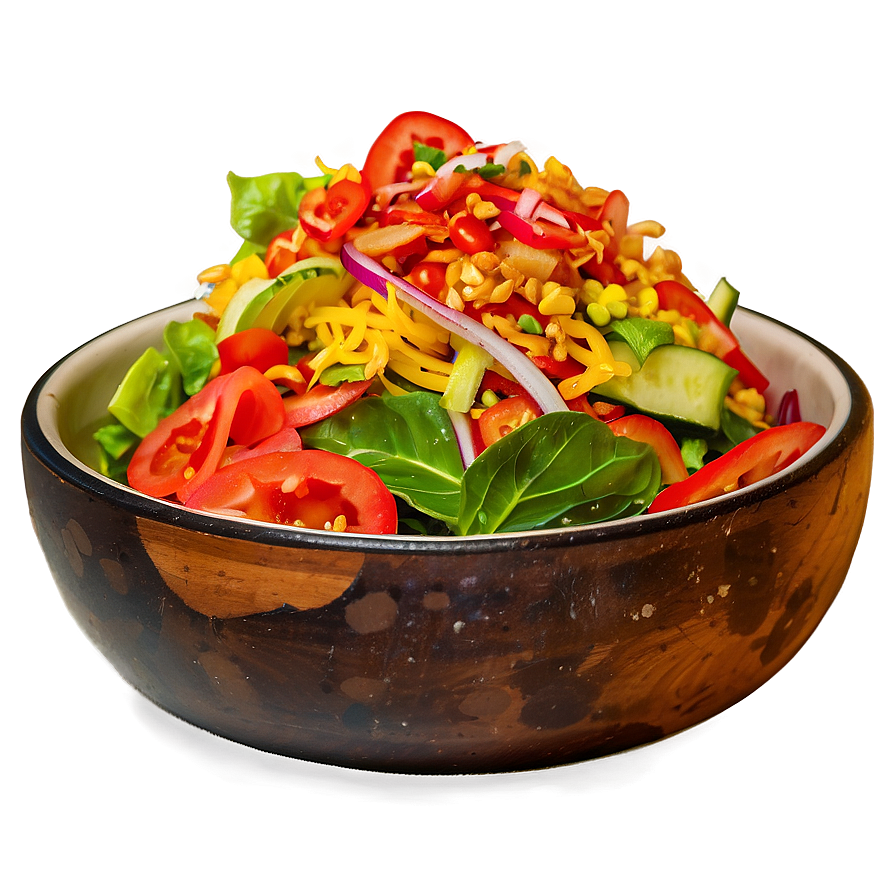 Vibrant Mexican Salad Png Fee PNG