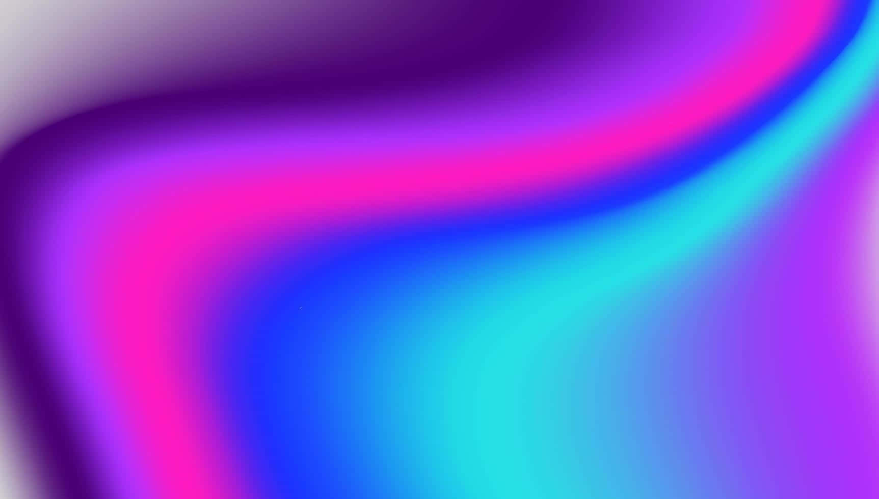 Vibrant Neon Color Waves Wallpaper