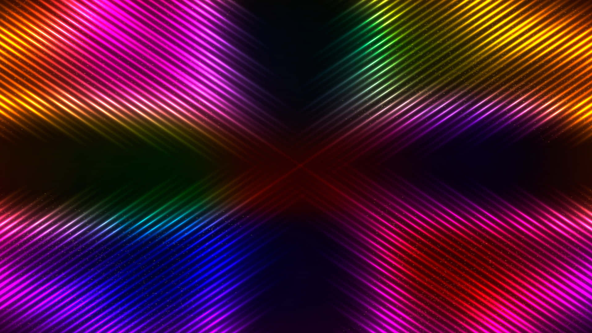Vibrant Neon Crosshatch Pattern Wallpaper