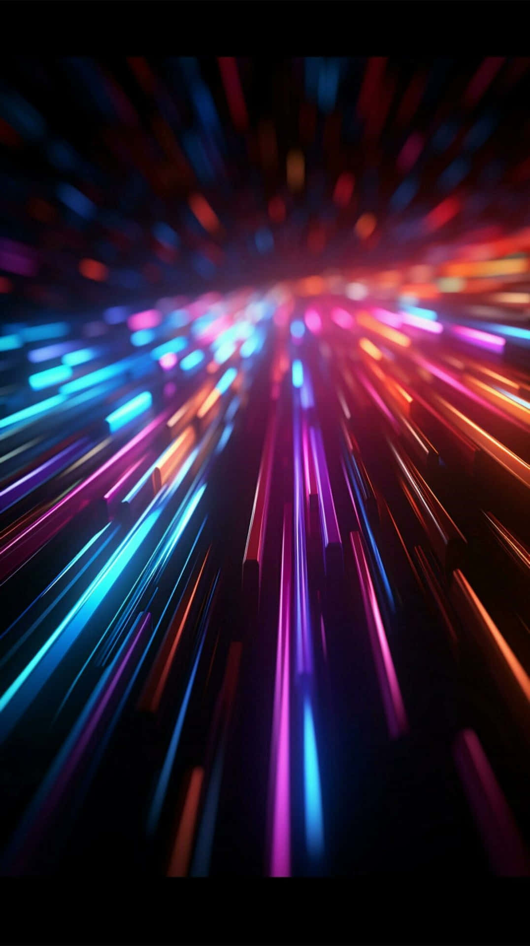 Vibrant_ Neon_ Lights_ Explosion Wallpaper