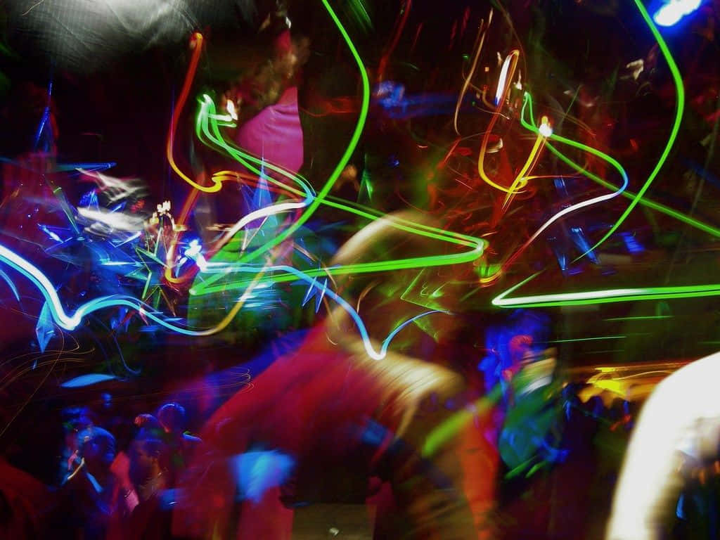 Vibrant Neon Party Scene.jpg Wallpaper