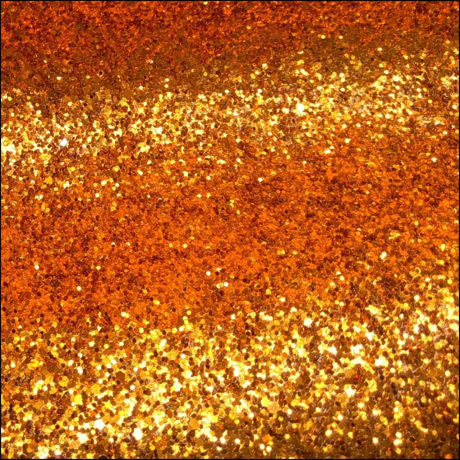 Vibrant Orange Glitter Background