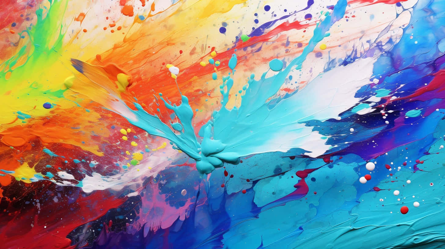 Vibrant_ Paint_ Explosion Wallpaper