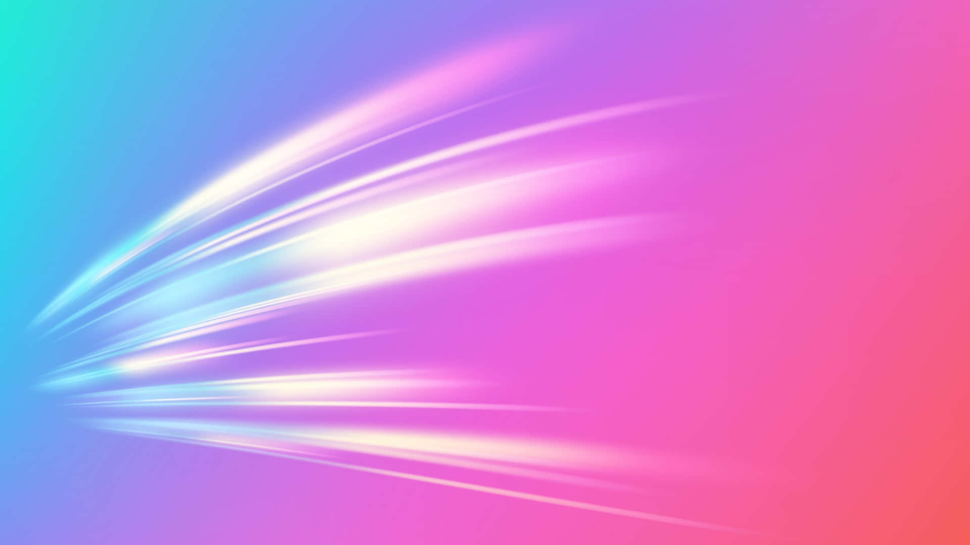 Vibrant Pink Blue Speed Light Abstract Wallpaper