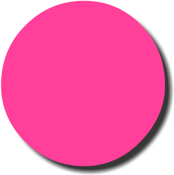 Vibrant Pink Circle Graphic PNG