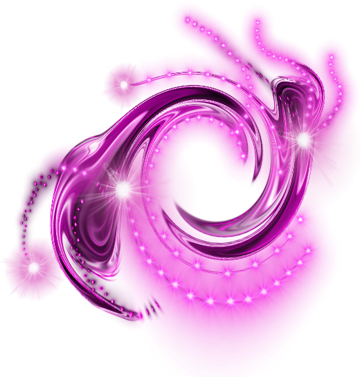 Vibrant Pink Glow Swirl PNG