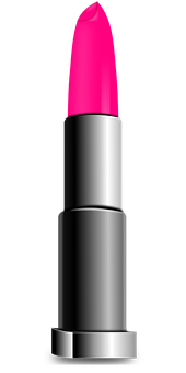 Vibrant Pink Lipstick Product PNG