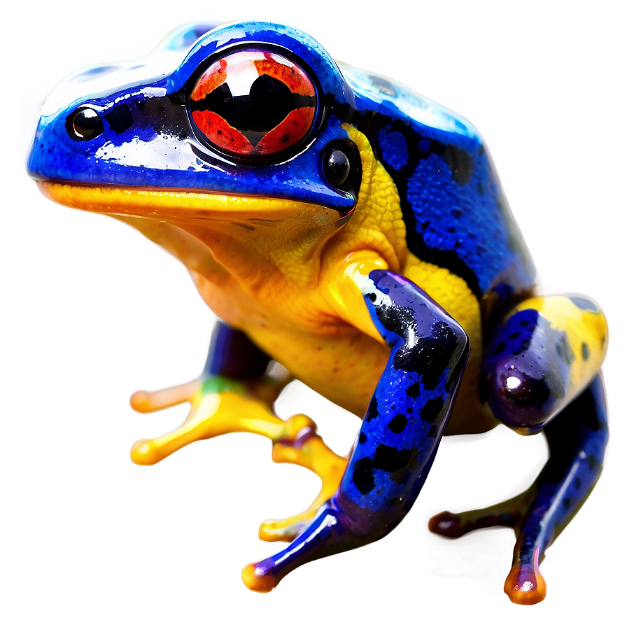 Vibrant Poison Dart Frog Png Fku26 PNG