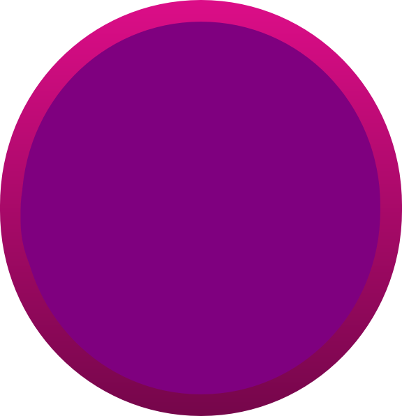 Vibrant Purple Circle Borderon Teal Background PNG