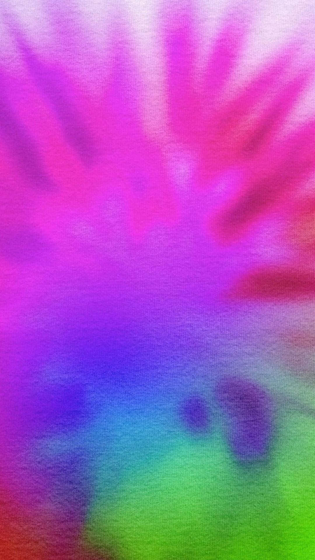 Vibrant Purple Tie Dye Explosion Wallpaper
