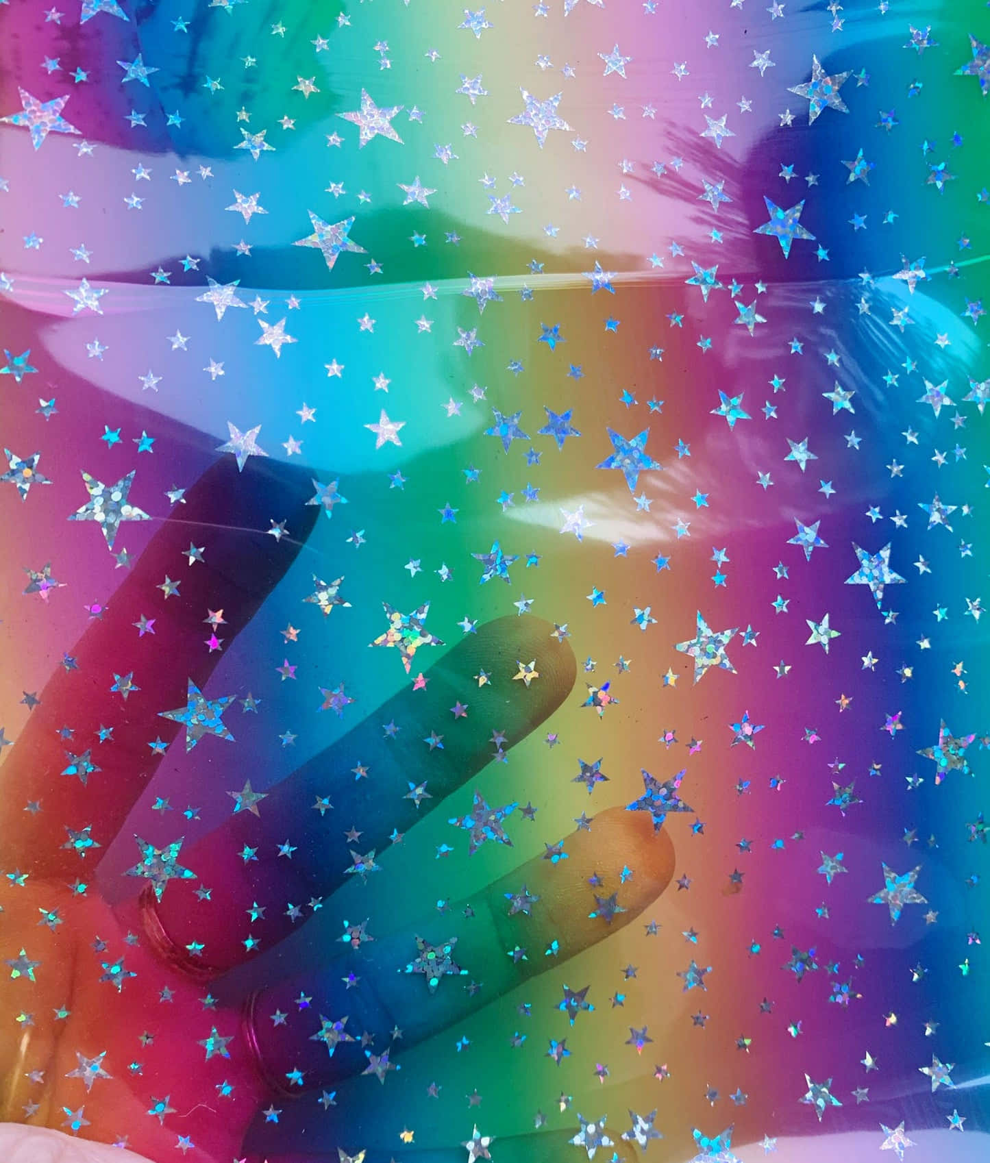 Vibrant Rainbow Glitter Experience