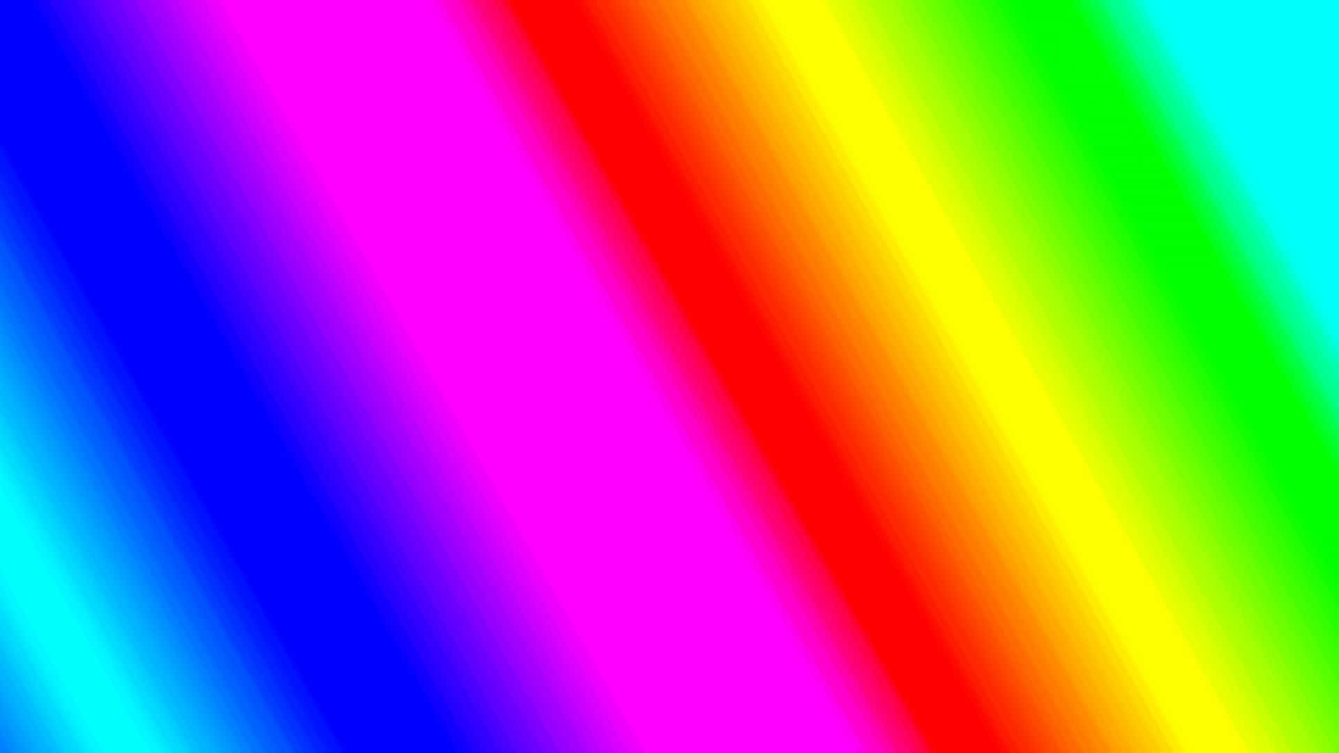 Vibrant Rainbow Gradient Background Wallpaper