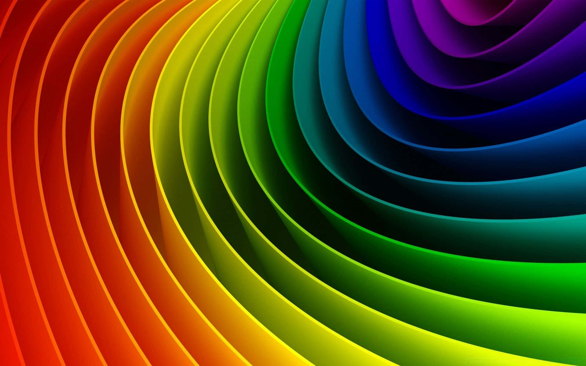 Vibrant_ Rainbow_ Swirl Wallpaper