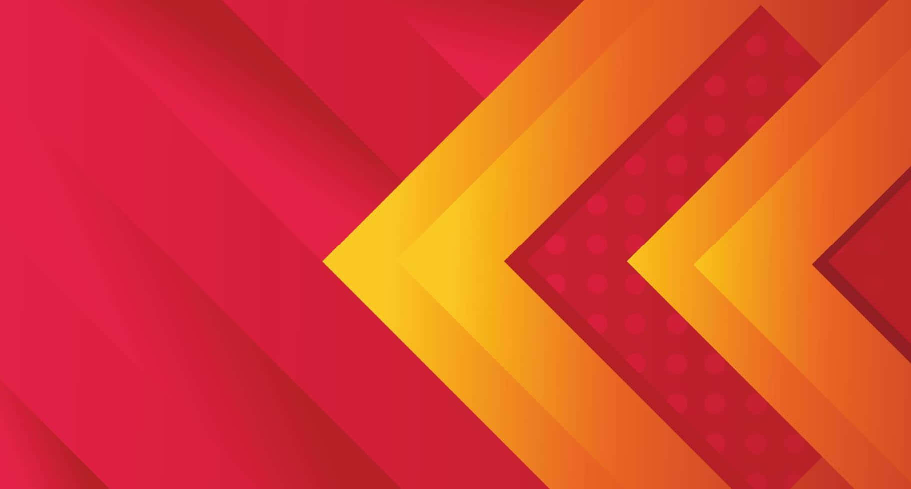 Vibrant Red Abstract Gradient Wallpaper