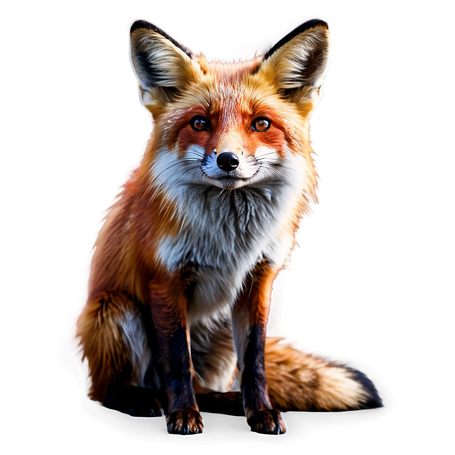 Vibrant Red Fox Png Xja PNG