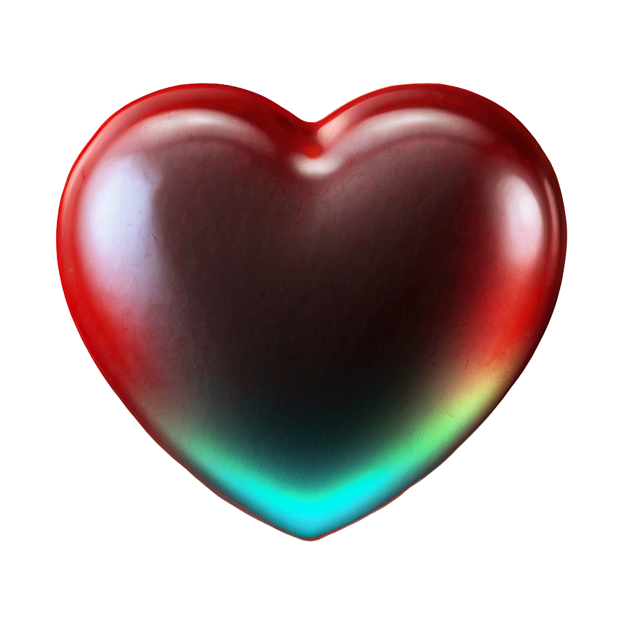 Vibrant Red Heart Emoji Png 64 PNG