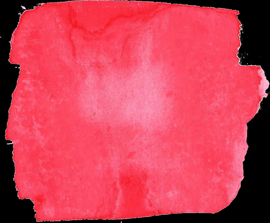 Vibrant Red Watercolor Texture PNG