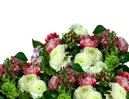 Vibrant_ Rose_ Bouquet_ Arrangement PNG