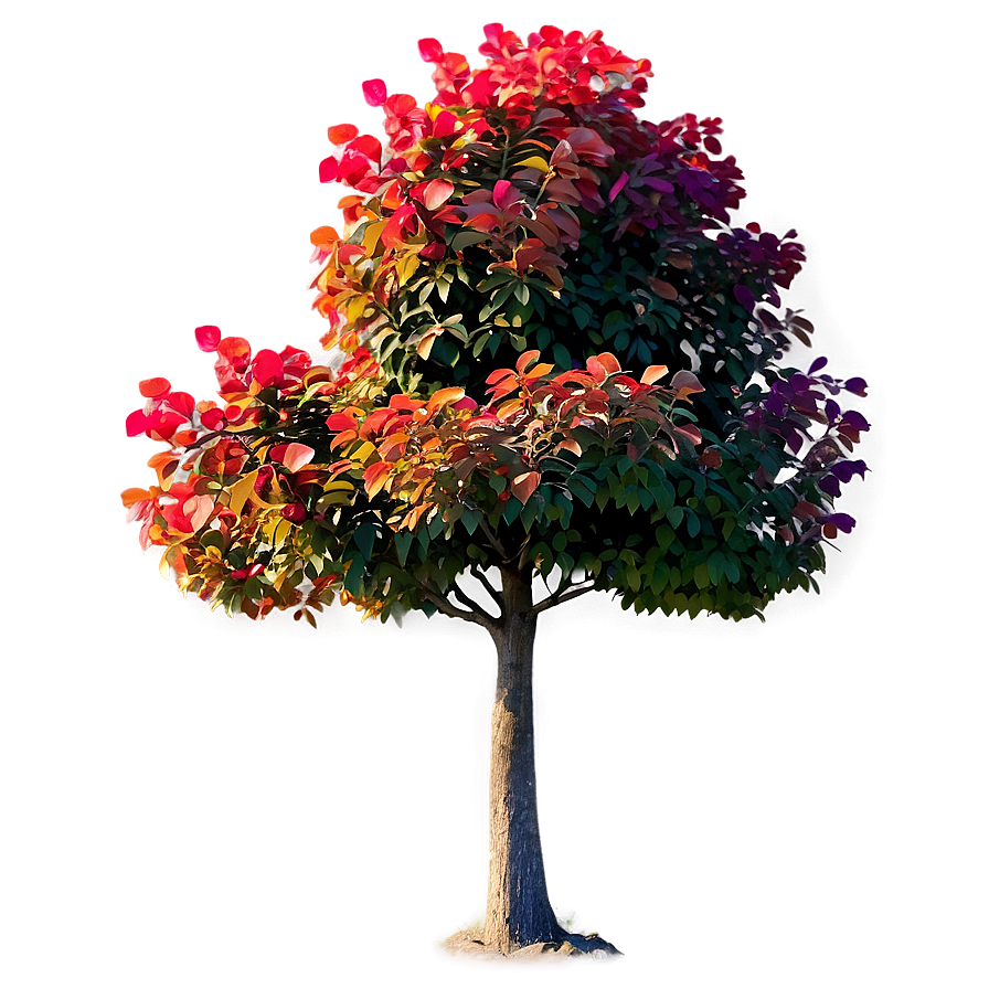 Vibrant Small Tree Png 06132024 PNG