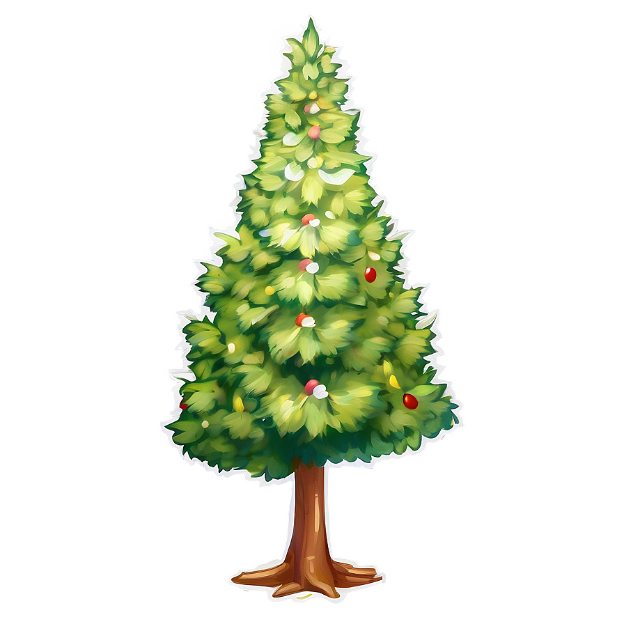 Vibrant Small Tree Png 06132024 PNG