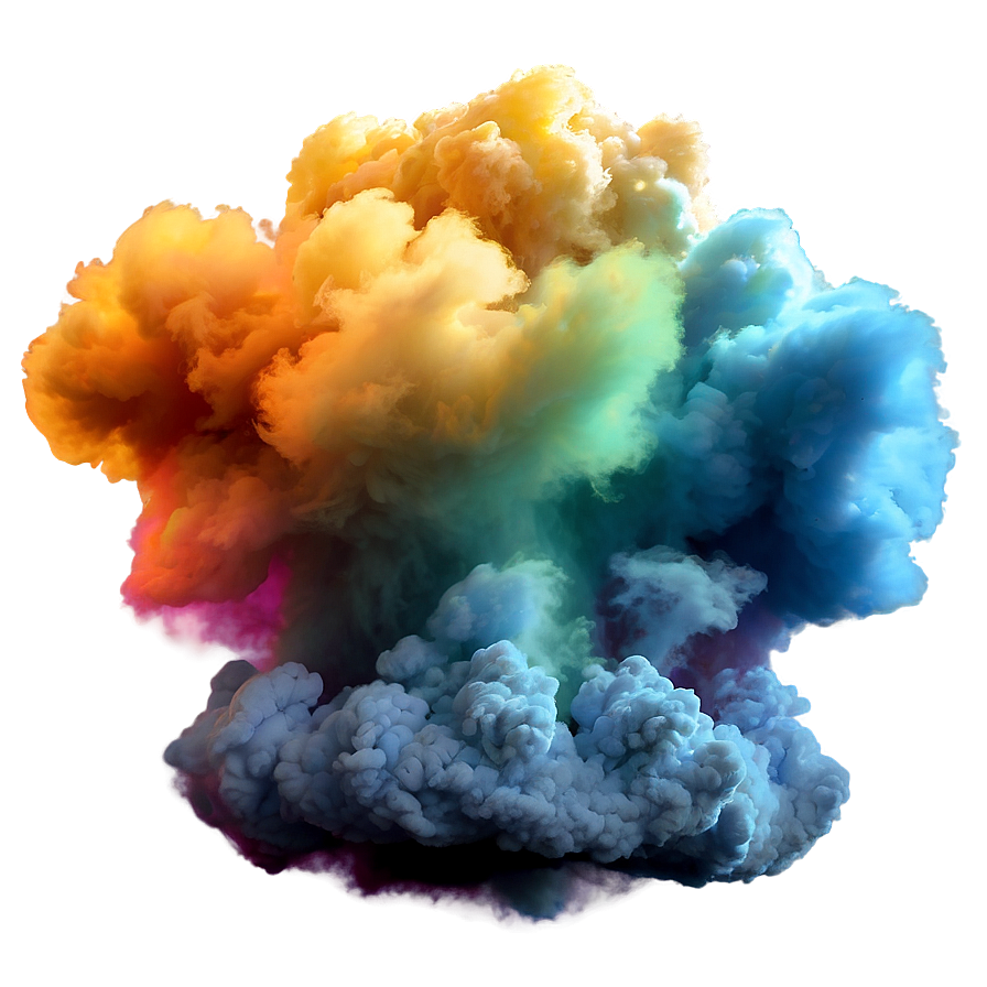 Download Vibrant Smoke Cloud Png Whf | Wallpapers.com