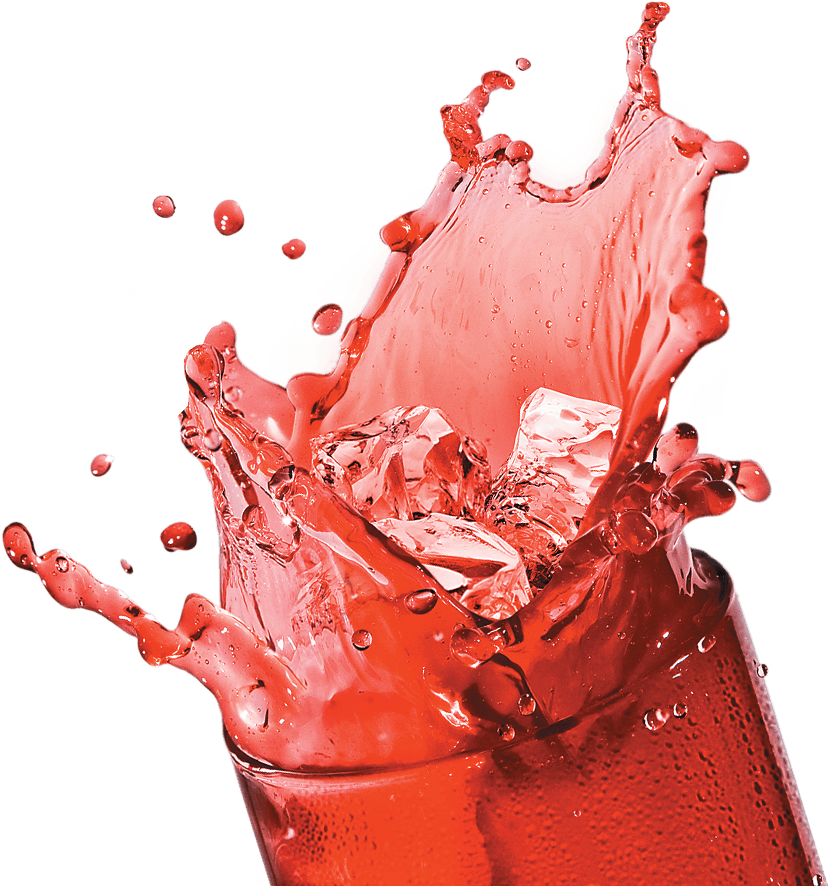 Vibrant Soda Splash PNG