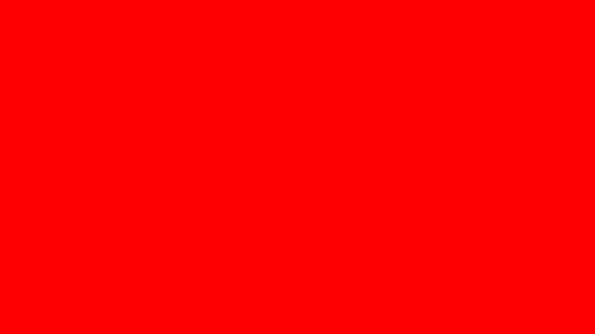 Vibrant Solid Red Background — A solid vibrant red background fills the entire frame with no other elements.