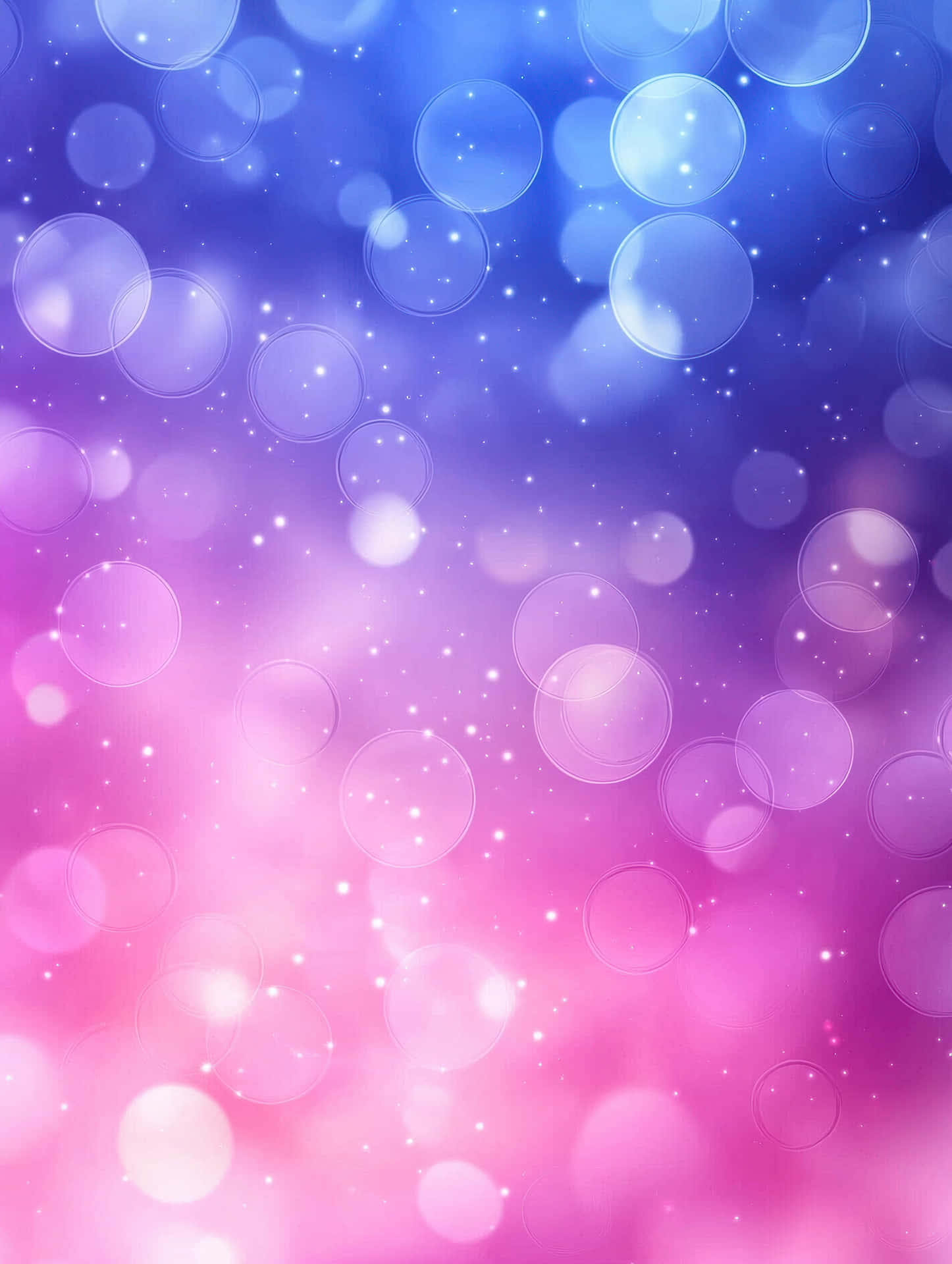 Vibrant Sparkling Gradient Background With Bokeh In Pink And Blue Wallpaper