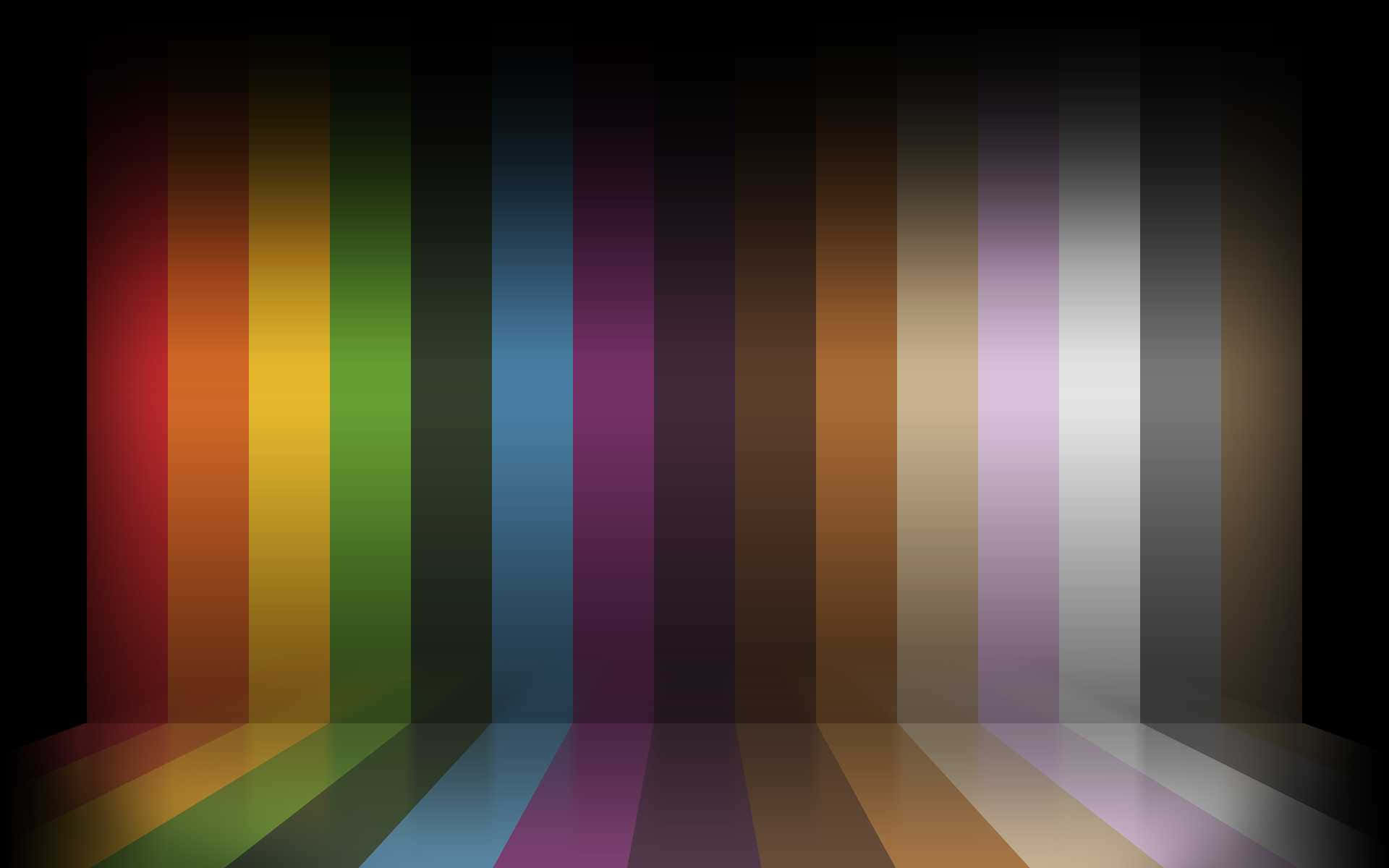 Vibrant Spectrum Of Colorful Telephones Wallpaper