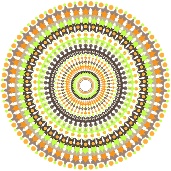 Vibrant_ Star_ Pattern_ Mandala PNG