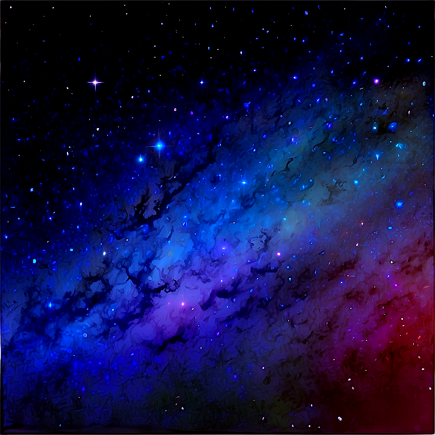 Vibrant Starry Sky Png 30 PNG