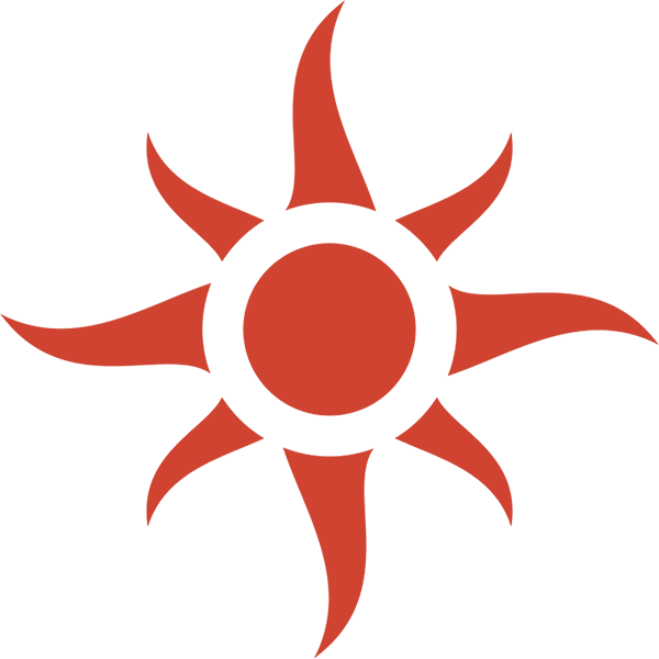 Vibrant Sun Icon PNG