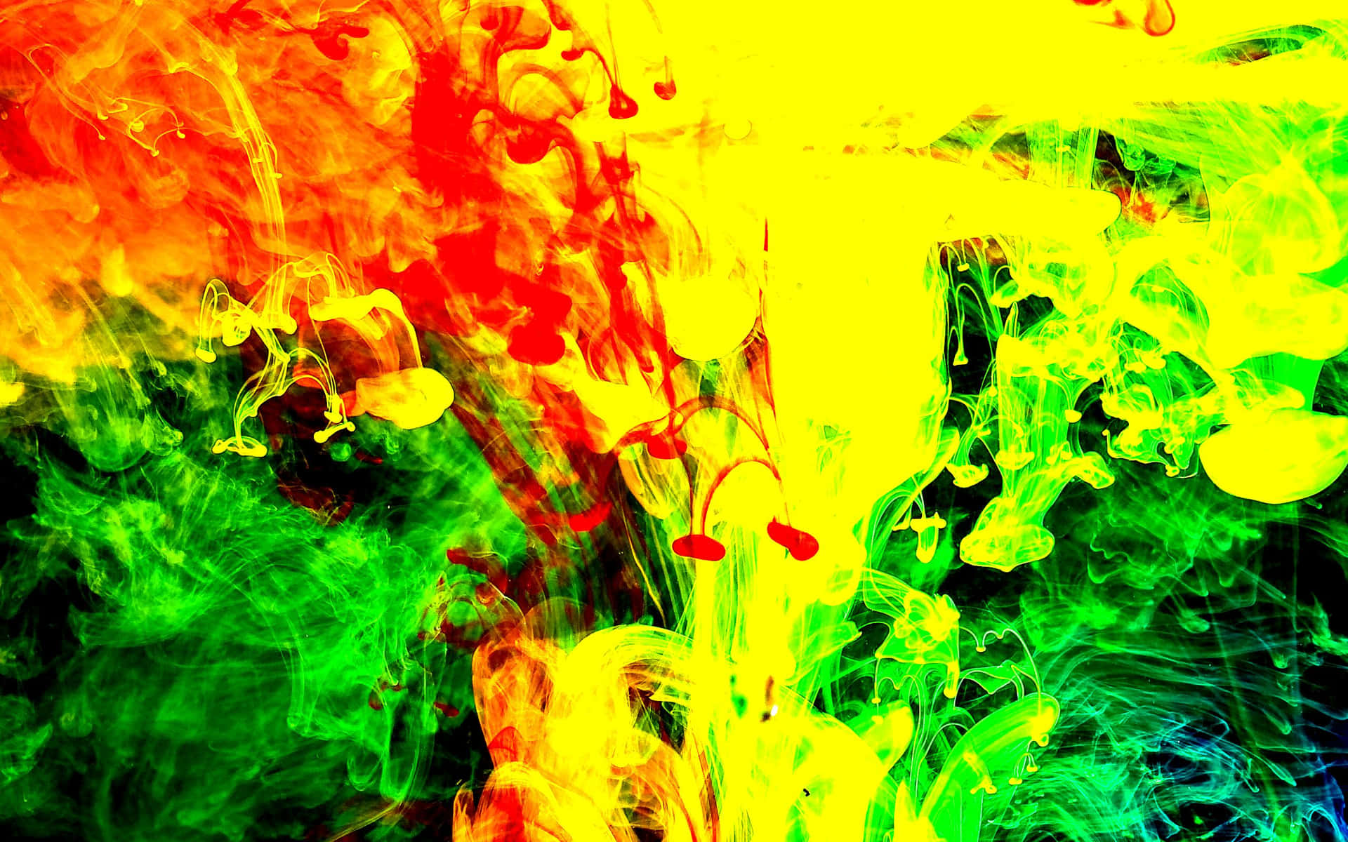 Unapintura Colorida De Un Arcoíris Fondo de pantalla