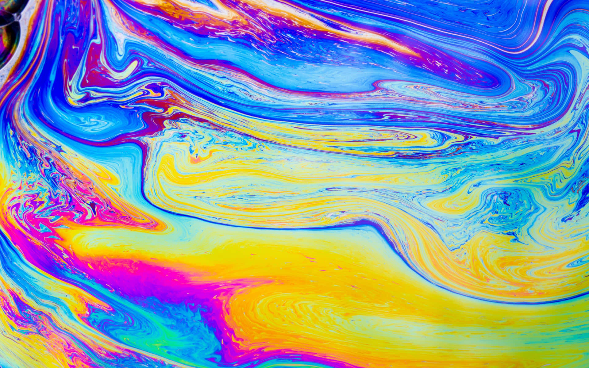 Vibrant Swirls Abstract PNG