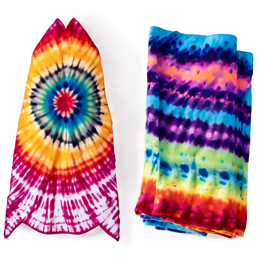 Vibrant Tie-dye Sheet Png Iqi PNG