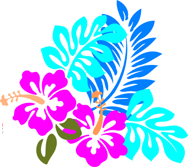 Vibrant Tropical Flora Illustration PNG