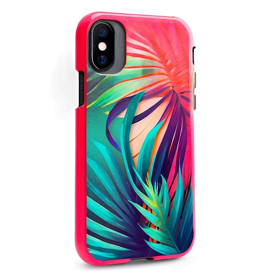 Vibrant Tropical Iphone Case Png 53 PNG