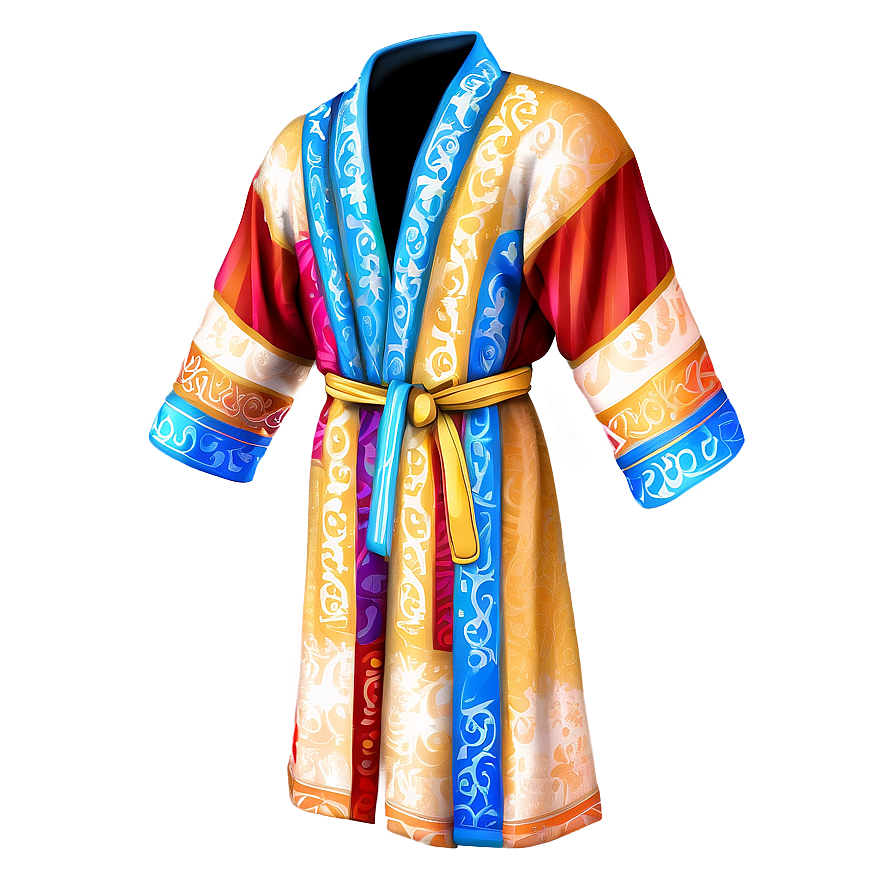 Vibrant Turkish Robe Png Nia PNG