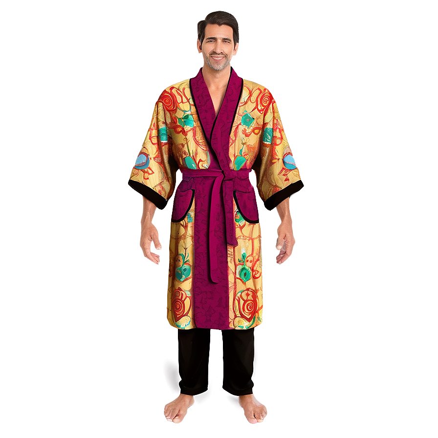 Vibrant Turkish Robe Png Tsq PNG