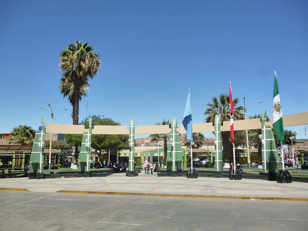 Vibrant View Of Plaza De Armas Wallpaper