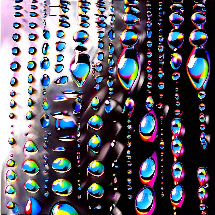 Vibrant Water Drops Image Png 06122024 PNG