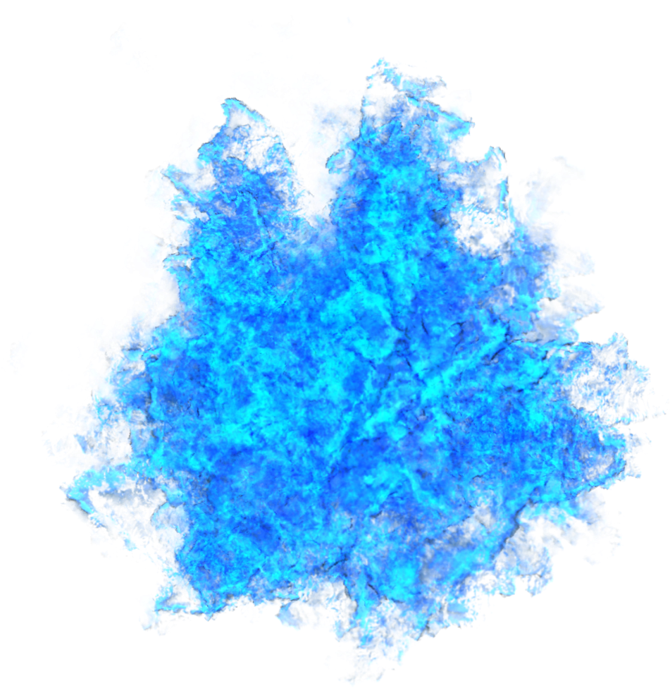 Vibrant_ Blue_ Energy_ Explosion PNG