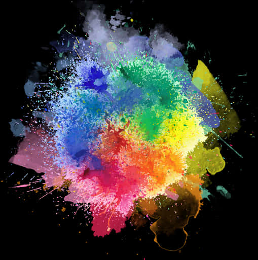 Vibrant_ Color_ Explosion_ Effect PNG