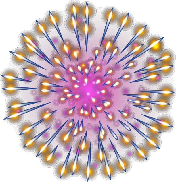 Vibrant_ Diwali_ Firework_ Display PNG