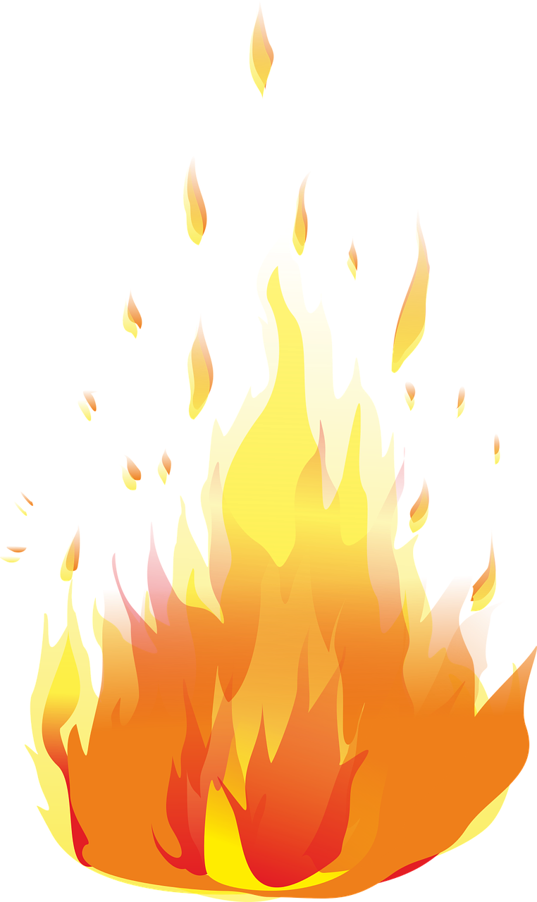 Vibrant_ Fire_ Vector_ Graphic PNG