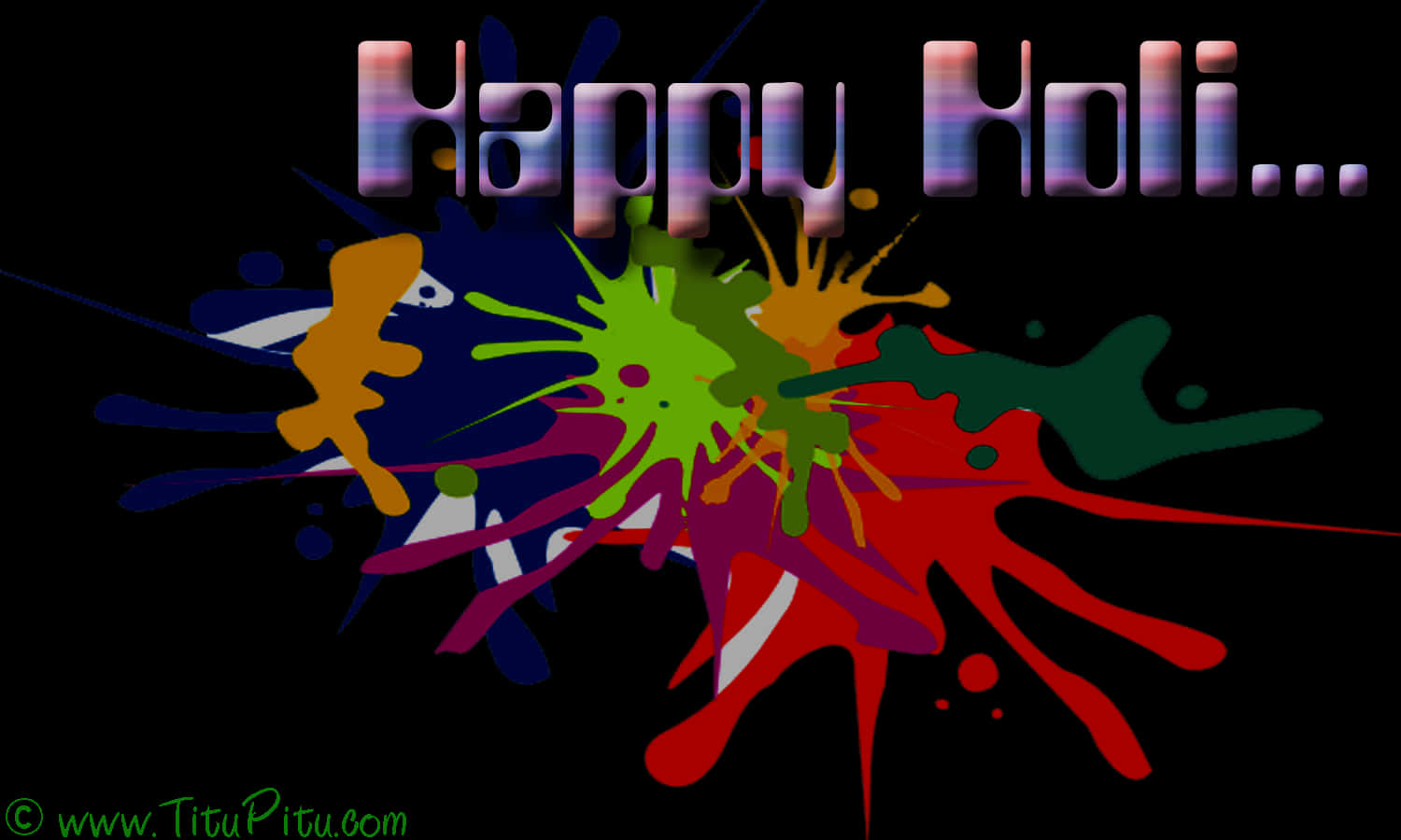 Vibrant_ Holi_ Celebration_ Background PNG