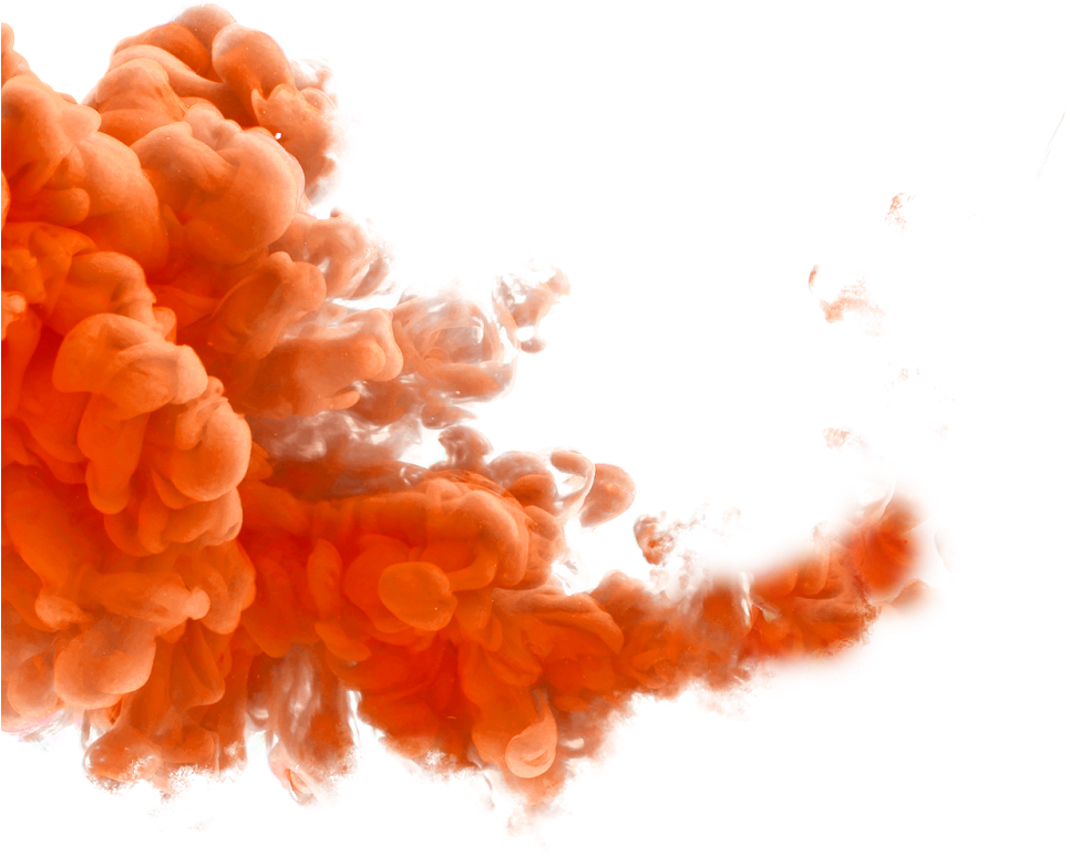 Vibrant_ Orange_ Ink_ Explosion PNG