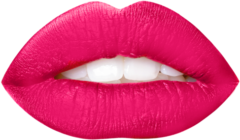 Vibrant_ Pink_ Lips_ Closeup.png PNG