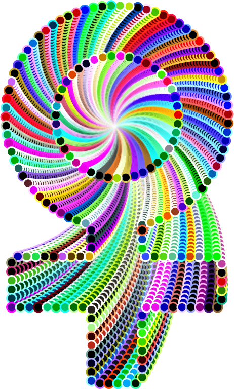 Vibrant_ Psychedelic_ Spiral_ Artwork PNG